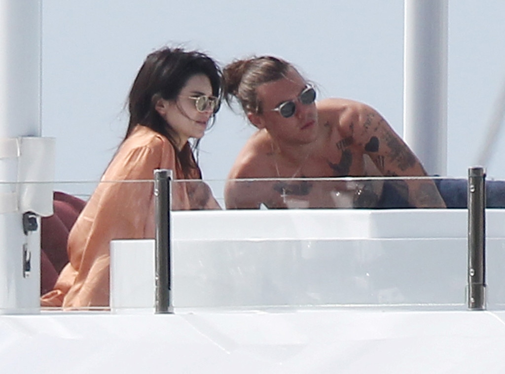 yachting kendall jenner
